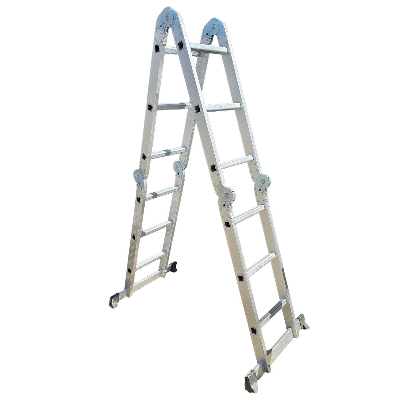 سلم المنيوم عجيب 12 درجة 3.7M