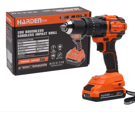 مثقاب صدمات لاسلكي بدون فرشاة 20 فولت